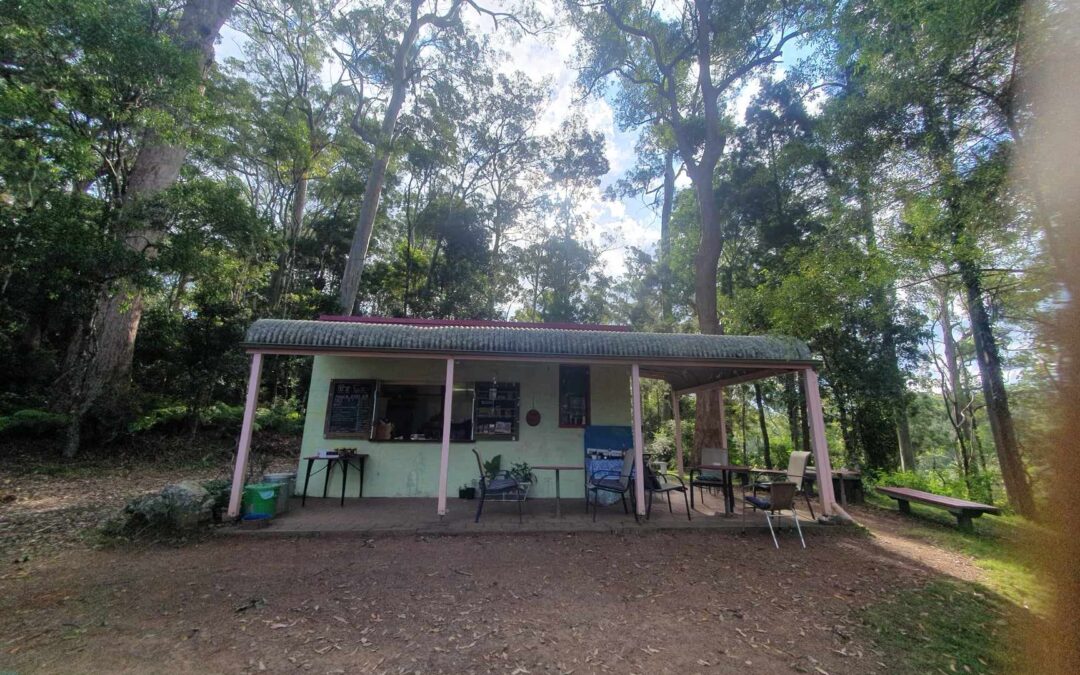 Ellenborough Falls kiosk