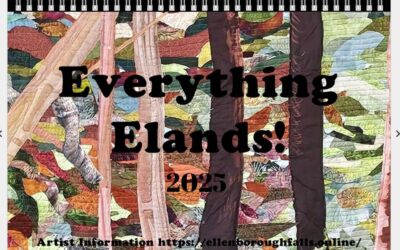 Everything Elands Quilt Calendar cover